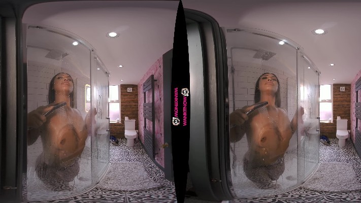 [WankitnowVR] Hannah Shaw - Shower Voyeur (04.16.2021) (oculus 6k)